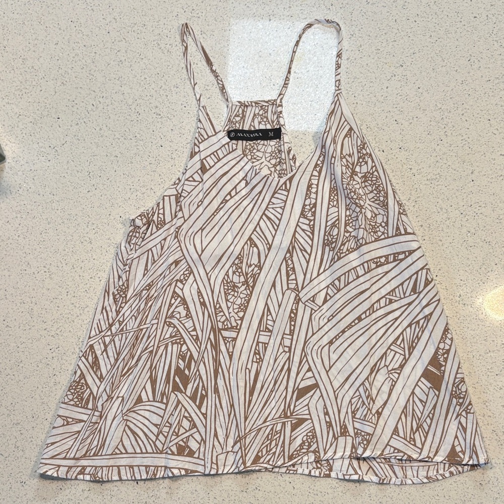 Manaola ‘Ilima Top in uluhala print